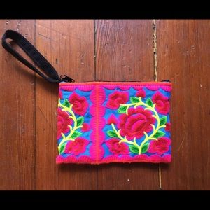 Sold- Cute boho Rose hand bag